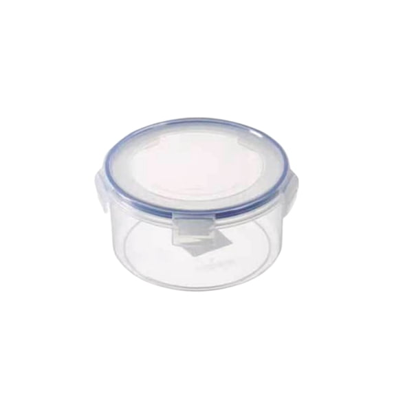 Storage Container for Home Organization Round Canister with Thickened Lid and Fresh Keeping Design for Kitchen and Living Spaces