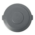 thumbnail image 1 of Rubbermaid Commercial BRUTE Trash Can Flat Lid, Round, Gray, 55 Gallon, FG265400GRAY, 1 of 5