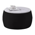 thumbnail image 1 of Round Ottoman with Storage, Circular Coffee Table Removable Top Table For Living Room Bedroom Dining Room, 1 of 7
