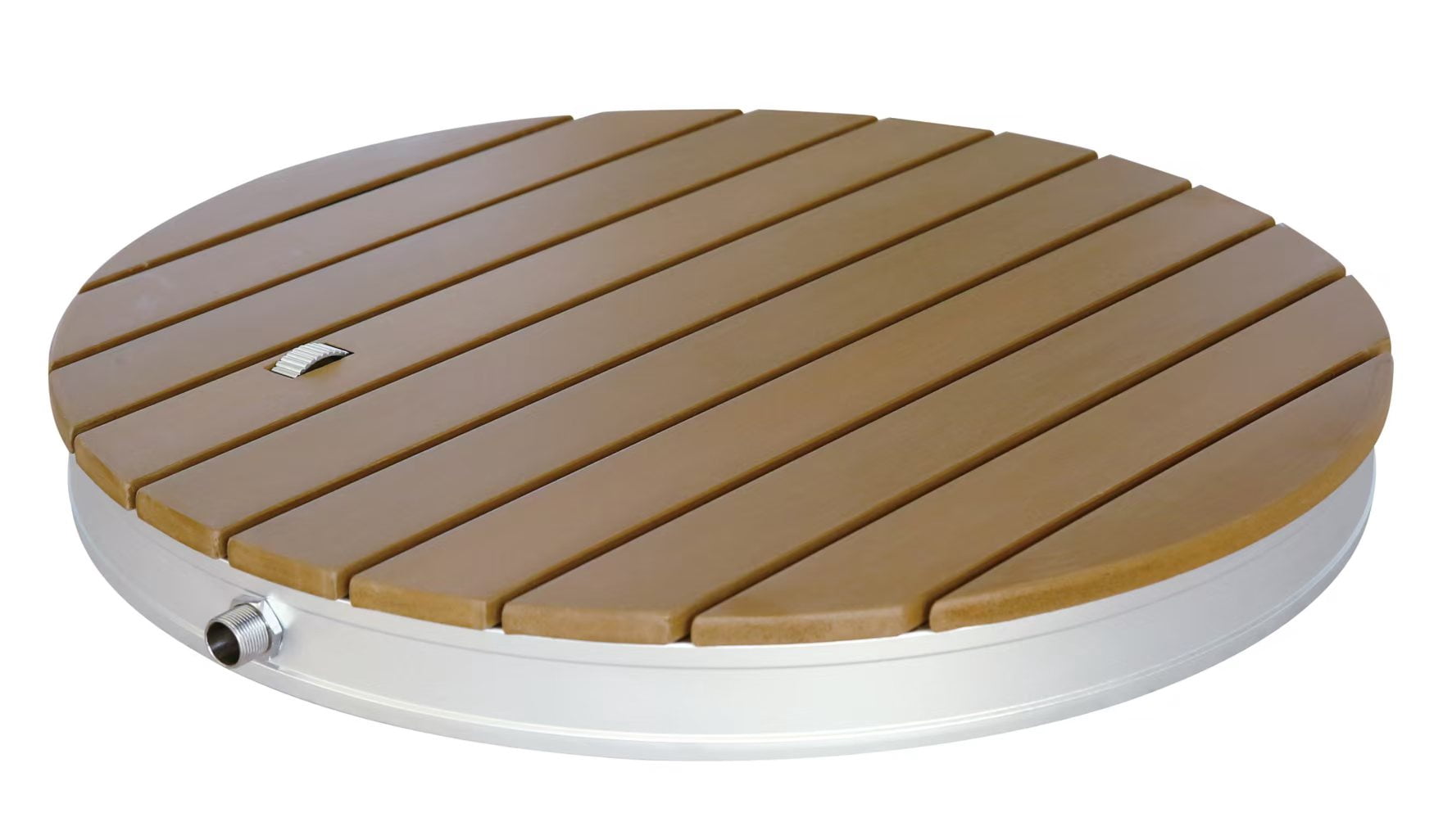 Round Outdoor Camping Shower with Easy Setup for Backyard, Campsites & Beach Use