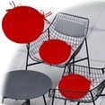 thumbnail image 1 of Round Outdoor Chair Cushion - Durable Terrace Furniture Cushion with Removable Machine Washable Covers - Versatile Stainless Steel Options for All Spaces, 1 of 6