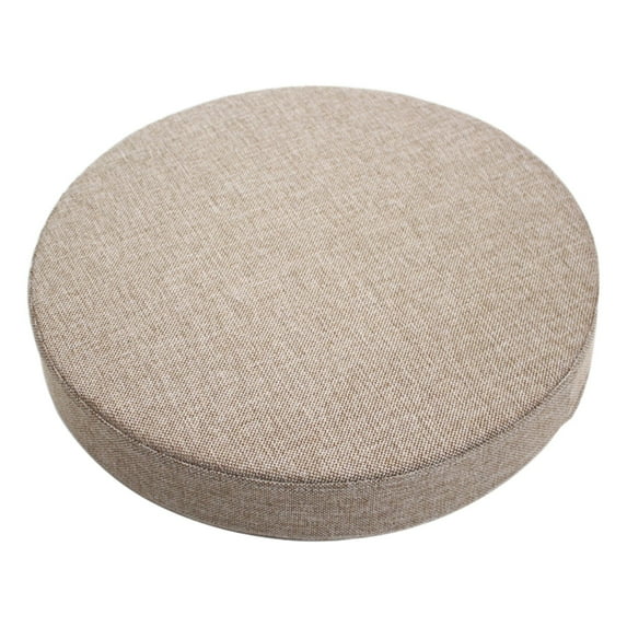 Round Outdoor Chair Cushions for Patio Furniture, Garden Sofa Seat Pads with Waterproof Removable Cover, Non-Slip Ties and Ergonomic Foam for Outdoor Indoor Seating, Easy Clean Durable Cushion