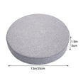 thumbnail image 1 of Round Outdoor Chair Cushions for Patio Furniture | Waterproof & Removable Cover | 0.5" Foam Filled | Non-Slip Ties | Easy to Clean | 1-Pack, 1 of 4