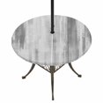 thumbnail image 1 of Round Outdoor Tablecloth with Umbrella Hole and Zipper, Light Gray Ombre Tablecloth with Elastic Waterproof, Modern Abstract Art Oil Painting Patio Table Covers for 55" - 60" Picnic Pool Tables, 1 of 9