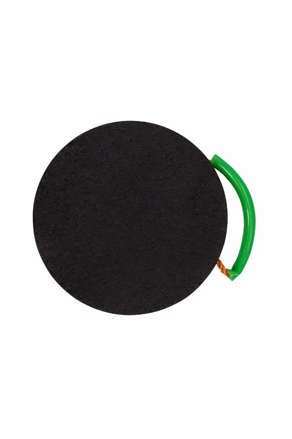 Round Outrigger Pad 12" Diameter, 1.5" Thick, 45,000 lbs WLL, RV Pads, Lightweight, Stackable, Waterproof, Unbreakable, Ergonomic Handle