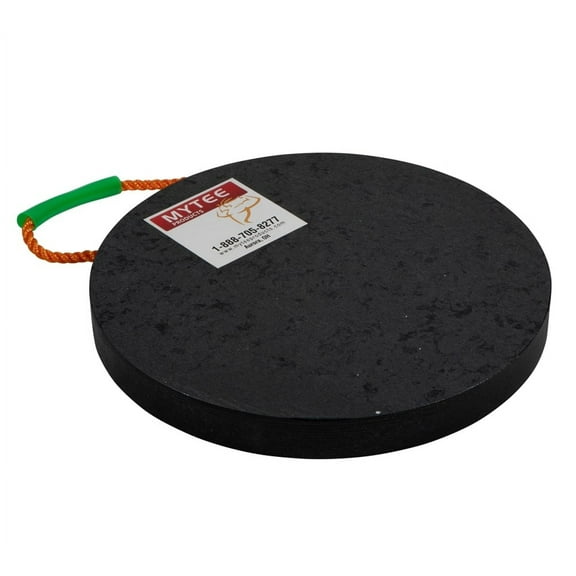 Round Outrigger Pad 15" Diameter, 1.5" Thick, 50,000 lbs WLL, RV Jack Pads | Crane Trailer Stabilizer Pads Lightweight, Stackable, Waterproof, Unbreakable, Ergonomic Handle