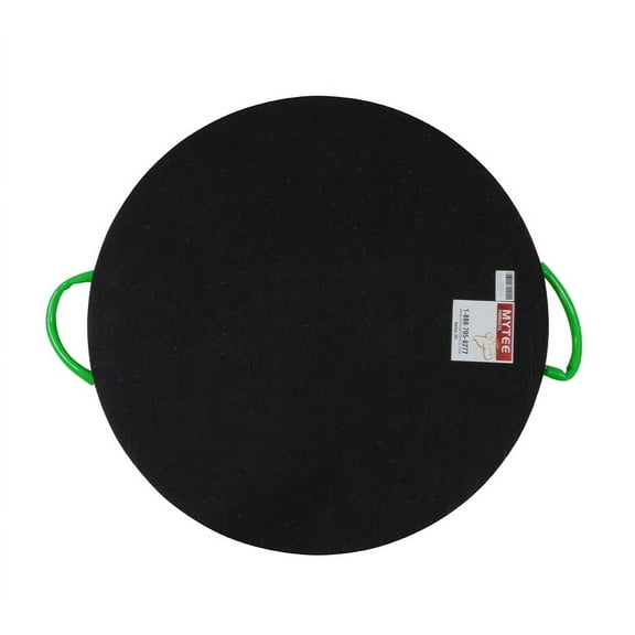 Round Outrigger Pad 30" Diameter, 2" Thick, 65,000 lbs WLL, RV Pads, Lightweight, Stackable, Waterproof, Unbreakable, Ergonomic Handle - Grip on Both Side