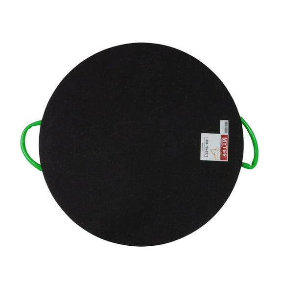 Round Outrigger Pad 36" Diameter, 3" Thick, 305,208 lbs WLL, RV Jack Pads | Crane Trailer Stabilizer Pads Lightweight, Stackable, Waterproof, Unbreakable, Two Ergonomic Handle