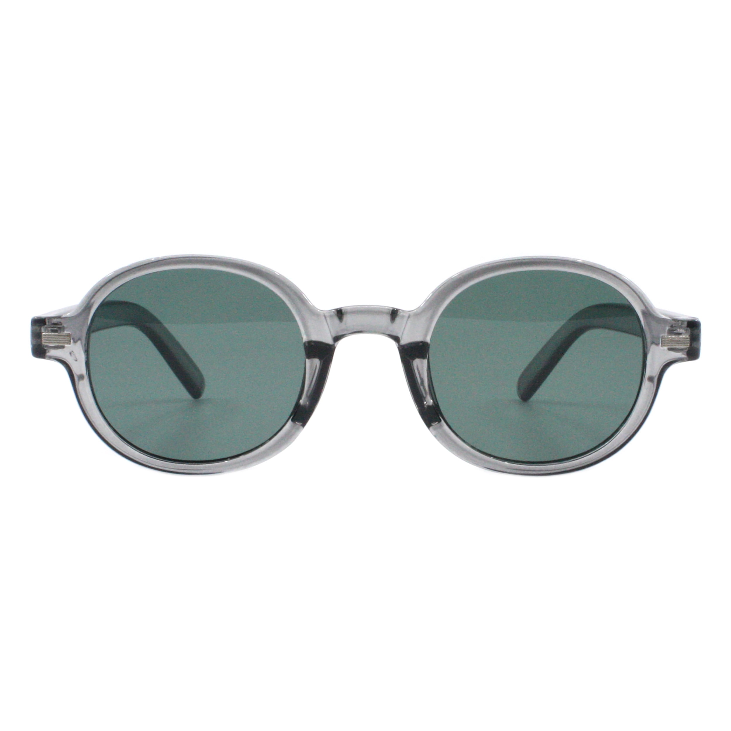 Oval Round Polarized Sunglasses Unisex Metal UV400 Retro Chic Shades YAMEIZE 90s Retro Oval Sunglasses - Metal Frame Classic  main image 4
