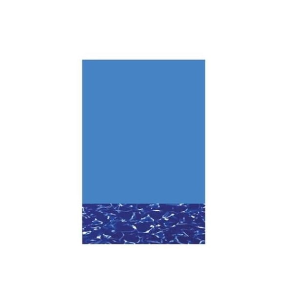 Round Overlap Maui Bottom Liner - Blue - 15 ft - Durable Design