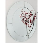 Round Overlay Mirror By Spancraft Glass