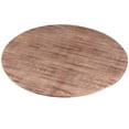 thumbnail image 1 of Round PVC Tablecloth, Brown Wood Grain Design, 48 Inches Waterproof, Scratch-Resistant, Smooth Surface, Elastic Edges for Tables 90-110 cm in Diameter, 1 of 5
