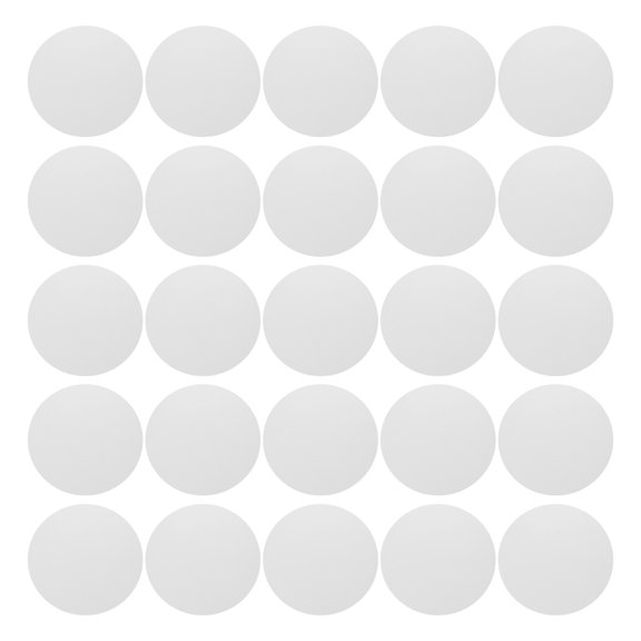 Supvox 20Pcs Round Drawing Cardstock White Premium Paper for Painting and Artistic Creations