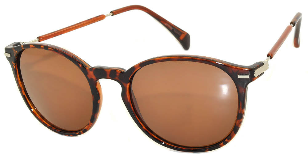 Retro Vintage Panto Polarized Sunglasses UV400 Protection Polycarbonate Frame Polarized Round Sunglasses for Women & Men, Vintage Panto  main image 2