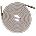 thumbnail image 1 of Round Paracord Shoe Laces (1 Pair) - Handmade In the USA - Cream - 76 Inch, 1 of 5