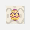 thumbnail image 1 of Round Pattern Easter Egg 4'' X 4'' Square Wooden Coaster, 1 of 3
