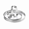 thumbnail image 1 of Round Perforated Tart Ring, Stainless Steel Set Of 4, 1 of 6