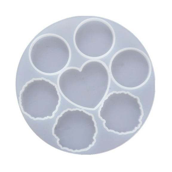 Phone Grip Sockets Resin Mold Irregular Round On Top Kit Phone Grip Silicone Mold Phone Sockets for DIY Crafts Making