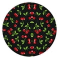thumbnail image 1 of Round Picnic Table Cloth 100% Waterproof & Oil Proof, Elastic Fitted Table Cover for 36"-44" Round Tables, for Dining, Camping, Outdoor, 1 of 5