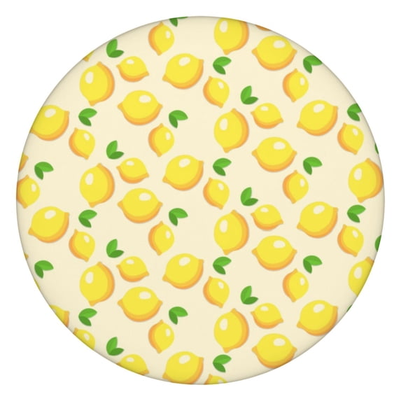 Round Picnic Table Cloth 100% Waterproof & Oil Proof, Elastic Fitted Table Cover for 36"-44" Round Tables, for Dining, Camping, Outdoor