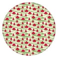 thumbnail image 1 of Round Picnic Table Cloth 100% Waterproof & Oil Proof, Elastic Fitted Table Cover for 36"-44" Round Tables, for Dining, Camping, Outdoor, 1 of 7