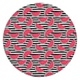 thumbnail image 1 of Round Picnic Table Cloth 100% Waterproof & Oil Proof, Elastic Fitted Table Cover for 36"-44" Round Tables, for Dining, Camping, Outdoor, 1 of 7