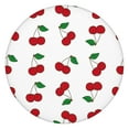 thumbnail image 1 of Round Picnic Table Cloth 100% Waterproof & Oil Proof, Elastic Fitted Table Cover for 36"-44" Round Tables, for Dining, Camping, Outdoor, 1 of 7