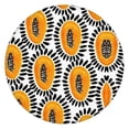 thumbnail image 1 of Round Picnic Table Cloth 100% Waterproof & Oil Proof, Elastic Fitted Table Cover for 36"-44" Round Tables, for Dining, Camping, Outdoor, 1 of 7