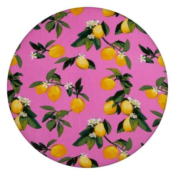 Round Picnic Table Cloth 100% Waterproof & Oil Proof, Elastic Fitted Table Cover for 36"-44" Round Tables, for Dining, Camping, Outdoor