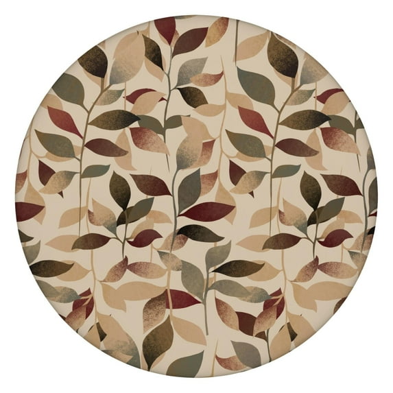 Round Picnic Table Cloth 100% Waterproof & Oil Proof, Elastic Fitted Table Cover for 45"-52" Round Tables, for Dining, Camping, Outdoor