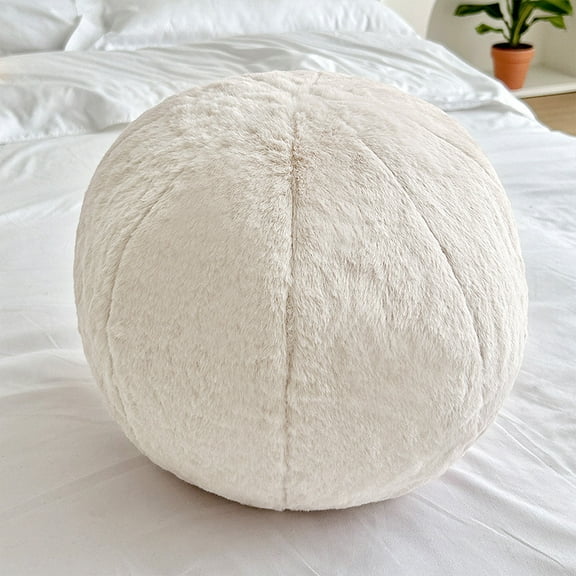 Round Pillow Homestay Decoration Sofa Bed Bedroom Chair Cushion Waist Pillow