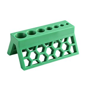 Round Pipe Drill Guide Molded Multi Size Hole Locator Block for Centered Vertical Drilling in Household Setup Tasks