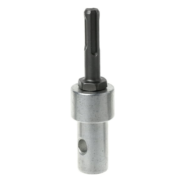 Round Pits Slots Drill Bit Adapter For Electric Drill Convert to Earth Auger