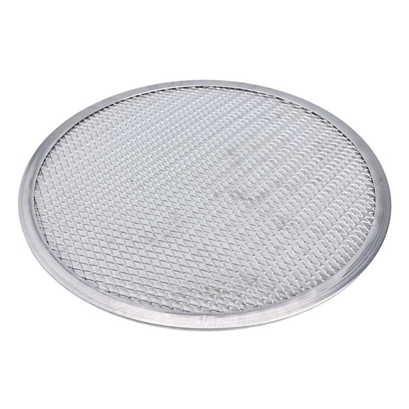 Round Pizza Stone Non-Stick Aluminum Mesh Pizza Screen Pasta Baking Tray Net Pizza DIY Pizza Screen Baking Tray
