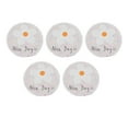 thumbnail image 1 of Round Place mats Set of 5 Round Place mat Washable Table Mats, 1 of 5