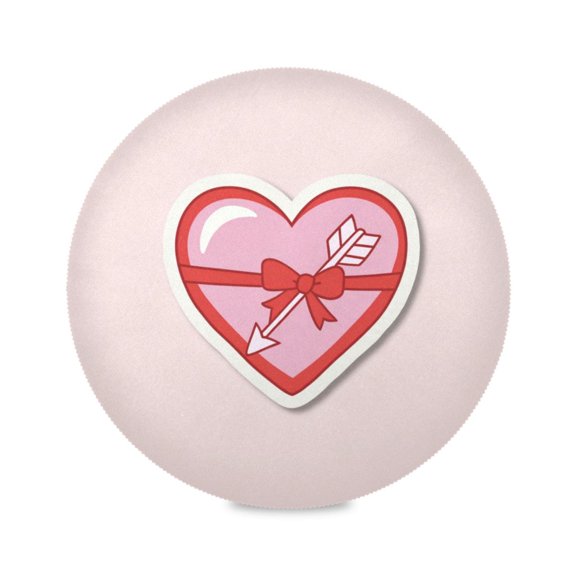 Round Placemat Heat Resistant & Wrinkle-Free Dining Table Decor Placemat For Home & Weddings An Arrow in The Heart Of The Middle