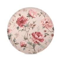 Round Placemat Heat Resistant & Wrinkle-Free Dining Table Decor Placemat For Home & Weddings Flowers