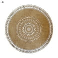 thumbnail image 1 of Round Placemats ,Boho Tassels Table Mats 15 Inch Cotton Woven Heat Proof Washable Circle Kitchen Placemats for Table Dinner Wedding Home Decoration, 1 of 8