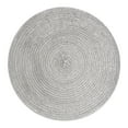 thumbnail image 1 of Round Placemats Cotton Rope Woven Table Mats Hot Pads for Kitchen, Non Heat Resistant Place Mats, 11. Inch Braided Placemat for Farmhouse Decor and Kitchen Table Decor, 1 of 4