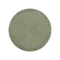 thumbnail image 1 of Round Placemats, Cotton Rope Woven Table Mats, Hot Pads for Kitchen, Non Slip Heat Resistant Place Mats, 15in Braided Placemat for Farmhouse Decor and Kitchen Table Decor, 1 of 5