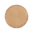 thumbnail image 1 of Round Placemats, Cotton Rope Woven Table Mats, Hot Pads for Kitchen, Non Slip Heat Resistant Place Mats, 15in Braided Placemat for Farmhouse Decor and Kitchen Table Decor, 1 of 5
