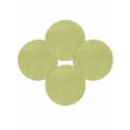 thumbnail image 1 of Round Placemats Set of 4 Fruit Green Linen Place Mats Washable Woven Placemat Farmhouse Pure Color Circle Braided Table Mat for Kitchen Dining Table Party Home Decor 15 Inch, 1 of 8