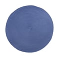 thumbnail image 1 of Round Placemats, Washable Thick Absorbent 15 inch Woven Placemats for Kitchen Dining Table, Round Braided Fabric Indoor/Outdoor Table Mats, Non Slip, Heat Resistant, Blue, 1 of 9
