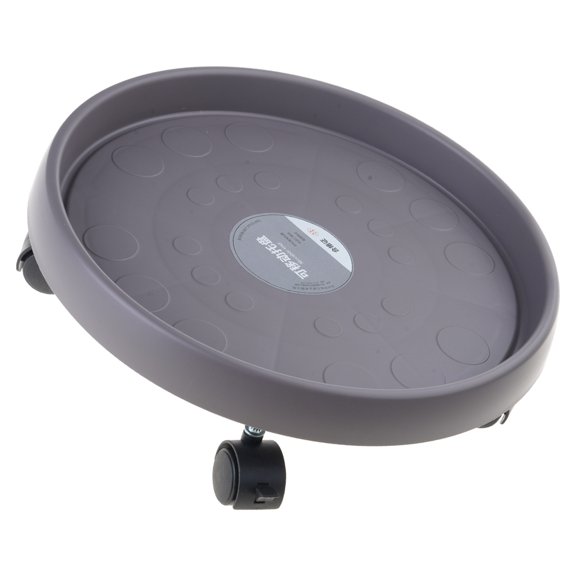 Round Plant Stand with Wheels Heavy Duty Rolling Plant Stand Plant Rollers with Casters Strong Plant Rollers Stand