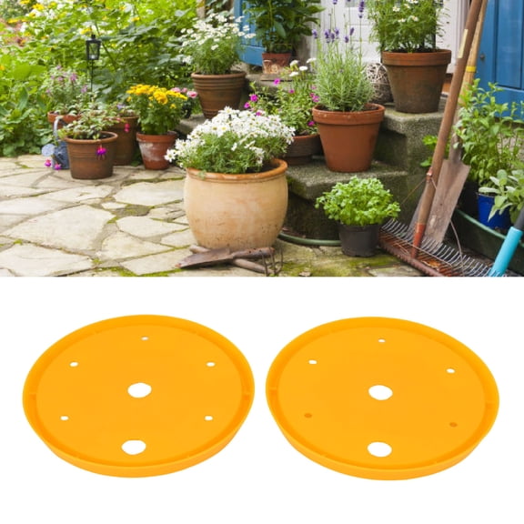 Round Planter Insert, Flower Pot Insert PP 2pcs for Indoor Outdoor Use 20.3cm / 8in