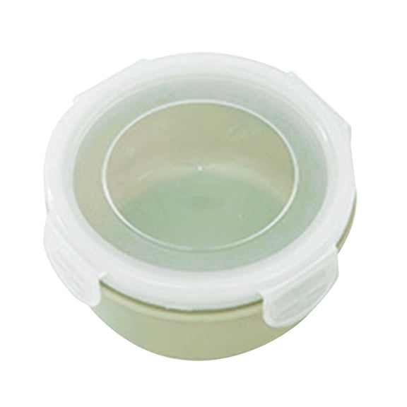 Round Plastic Food Storage Containers with Lids, Meal Prep, Salad & Lunch Bowls Leftovers - Airtight Leak-Proof, BPA-Free - Freezer Meal Prep Reusable Storage for Kitchen Fruit Vegetable Bins
