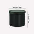 thumbnail image 1 of Round Plastic Organizer Box Set - Transparent Round Storage Container for Swabs, Toothpicks, Makeup Tools, and Office Supplies - Ideal for Travel, Bathroom, and Dressing Table - 2 Pack, 1 of 5