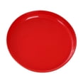 thumbnail image 1 of Round Plastic Serving Platters, Cafeteria Tray Platters, Fast Food Serving Trays, Stackable Decorative Trays for Tea Set Dessert Snack, for Appetizers, Fruit, Party Trays, Catering, Weddings & Events, 1 of 4
