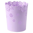 thumbnail image 1 of Round Plastic Trash Can for Home, Bathroom, Kitchen, No Lid, Durable PP Material, Easy to Clean, Stylish, 1 of 7