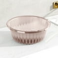 thumbnail image 1 of Round Plastic Wash Basin Portable Camping Dishpan Multipurpose Foot Soak Tub Home Kitchen Laundry Organizer Storage Solutions, 1 of 8